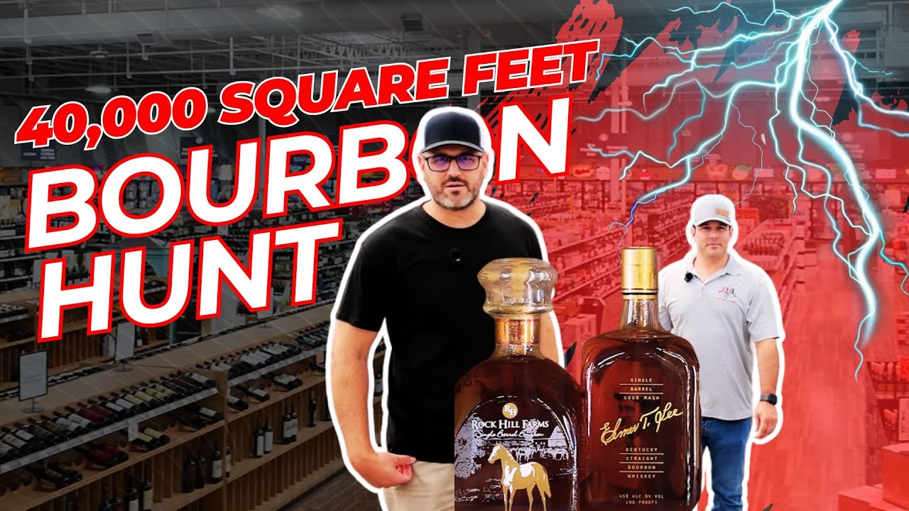 Epic Bourbon Hunt at a MASSIVE 40,000 Sq Ft Liquor Store with a Master Distiller!