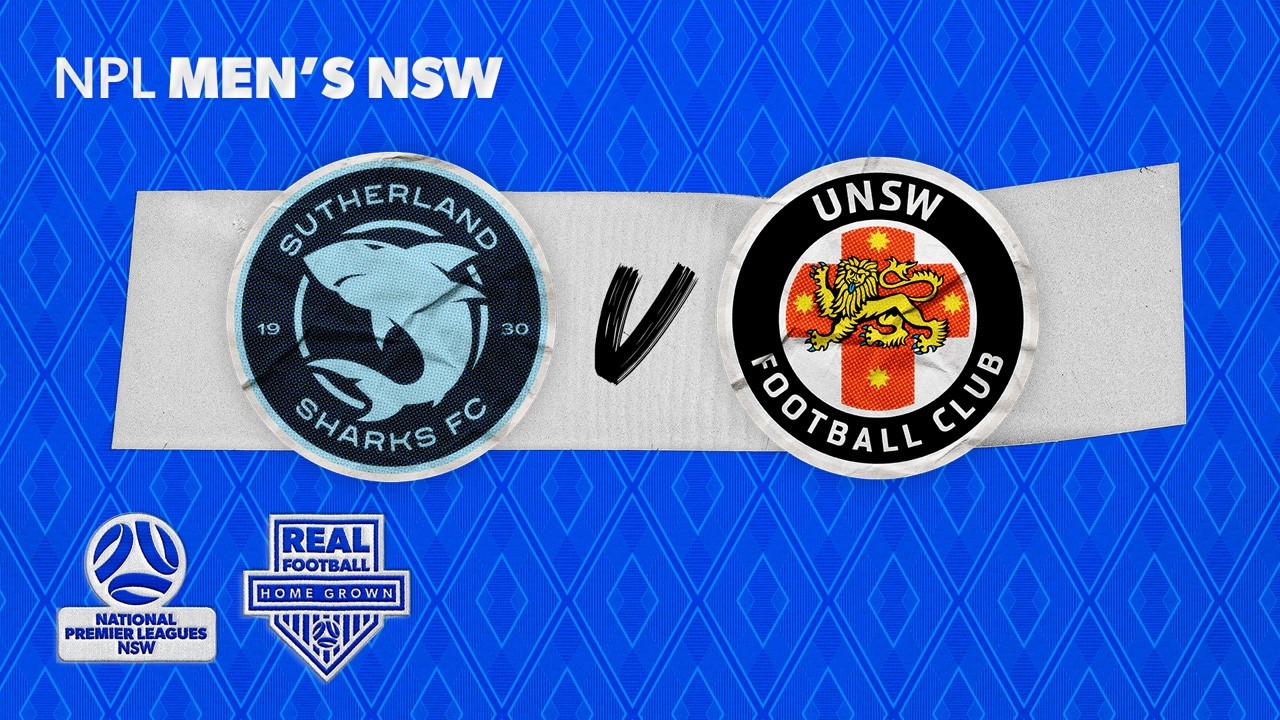 NPL Men's NSW - Sutherland Sharks FC v UNSW FC