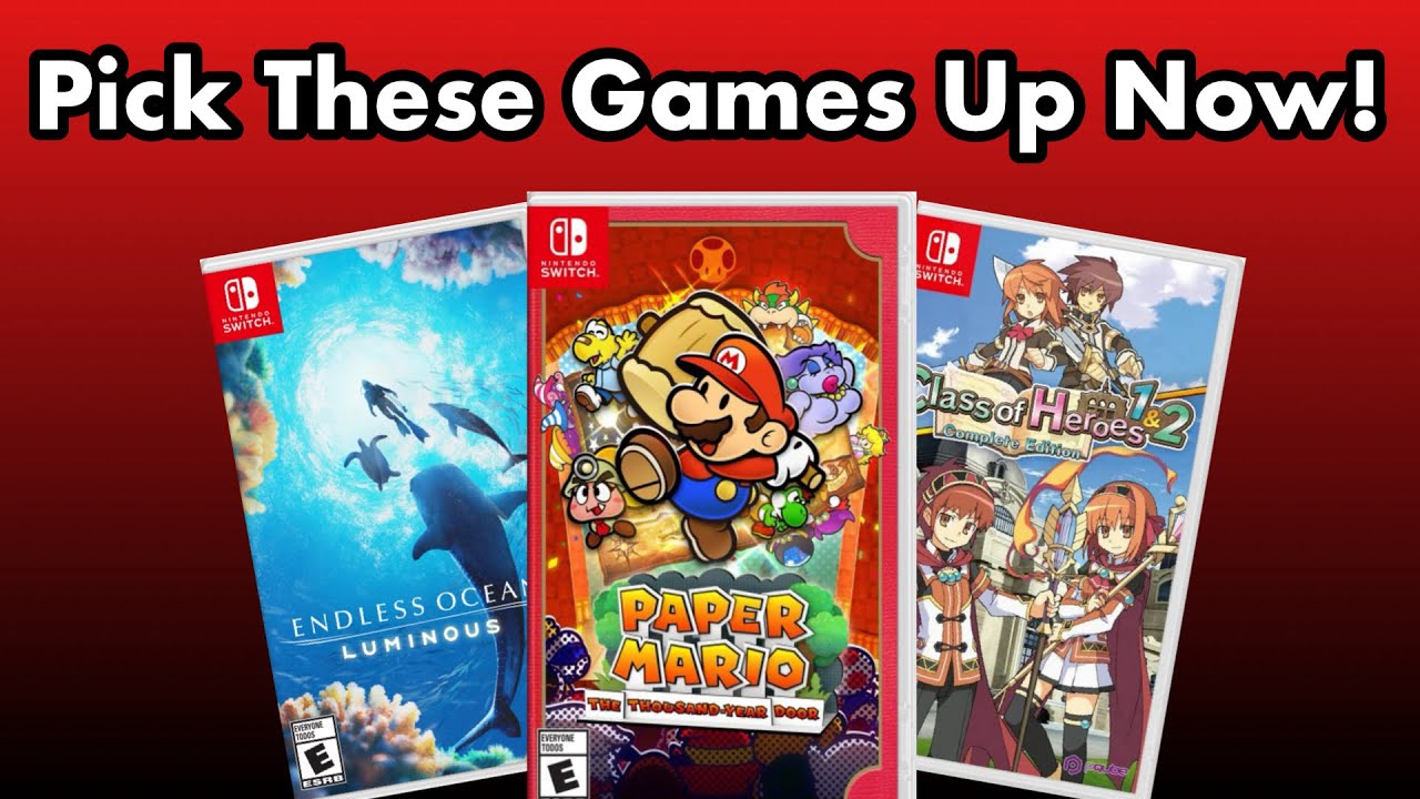 You Need To Try These Awesome Nintendo Switch Games!