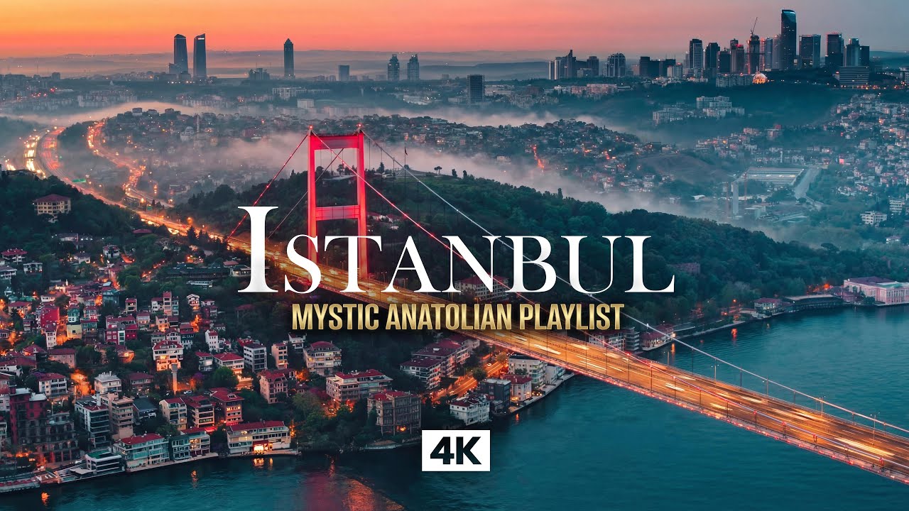 ISTANBUL in 4K – Mystic Anatolian Turkish Music | Relaxing Ottoman Drone Aerial