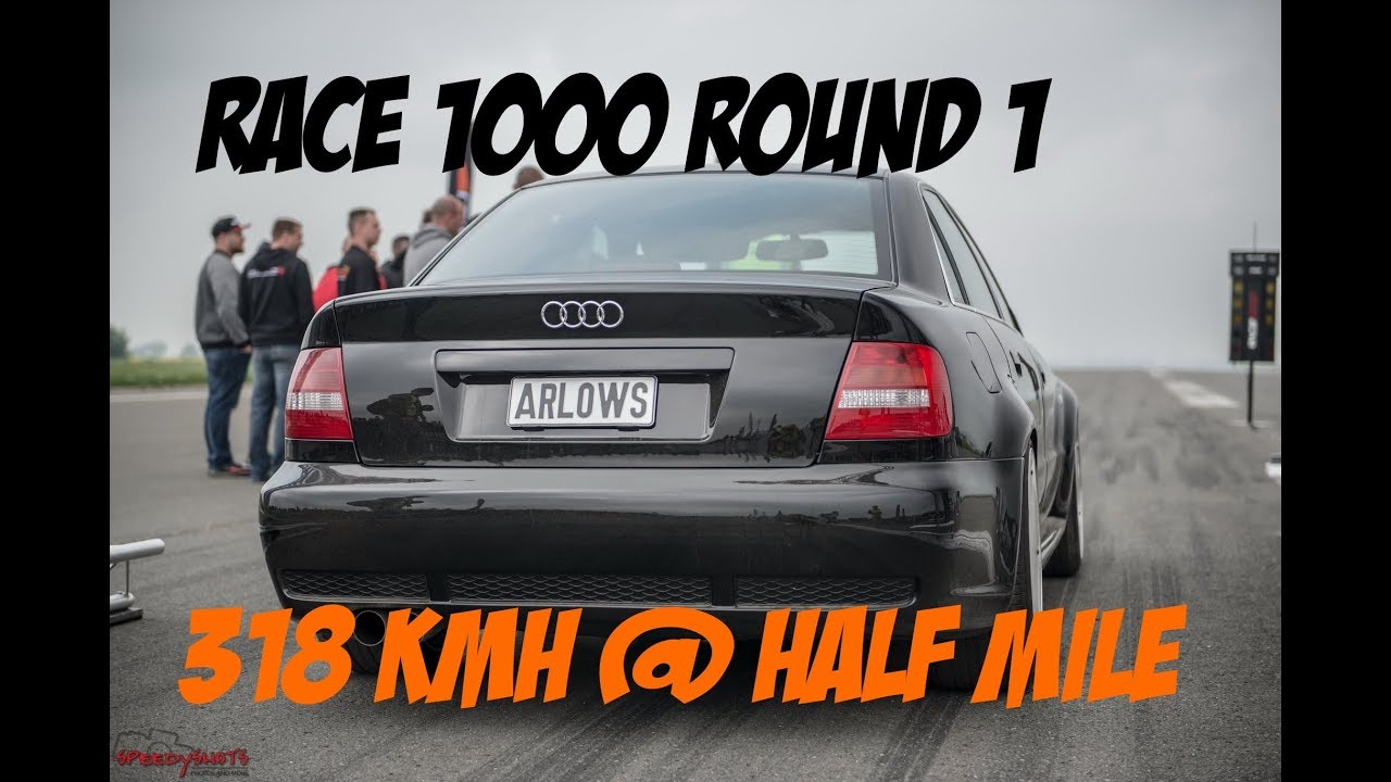 318 Kmh RS4 Limo von Philipp Kaess beim Race 1000 Round 1 / Halbe Mile Team Arlows Hannover Hardcore