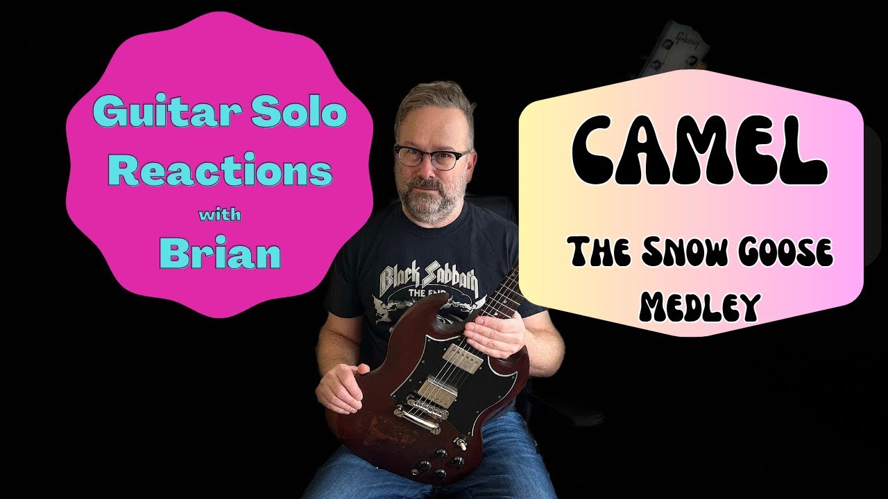 GUITAR SOLO REACTIONS ~ CAMEL ~ The Snow Goose Medley #camel #canterbury.