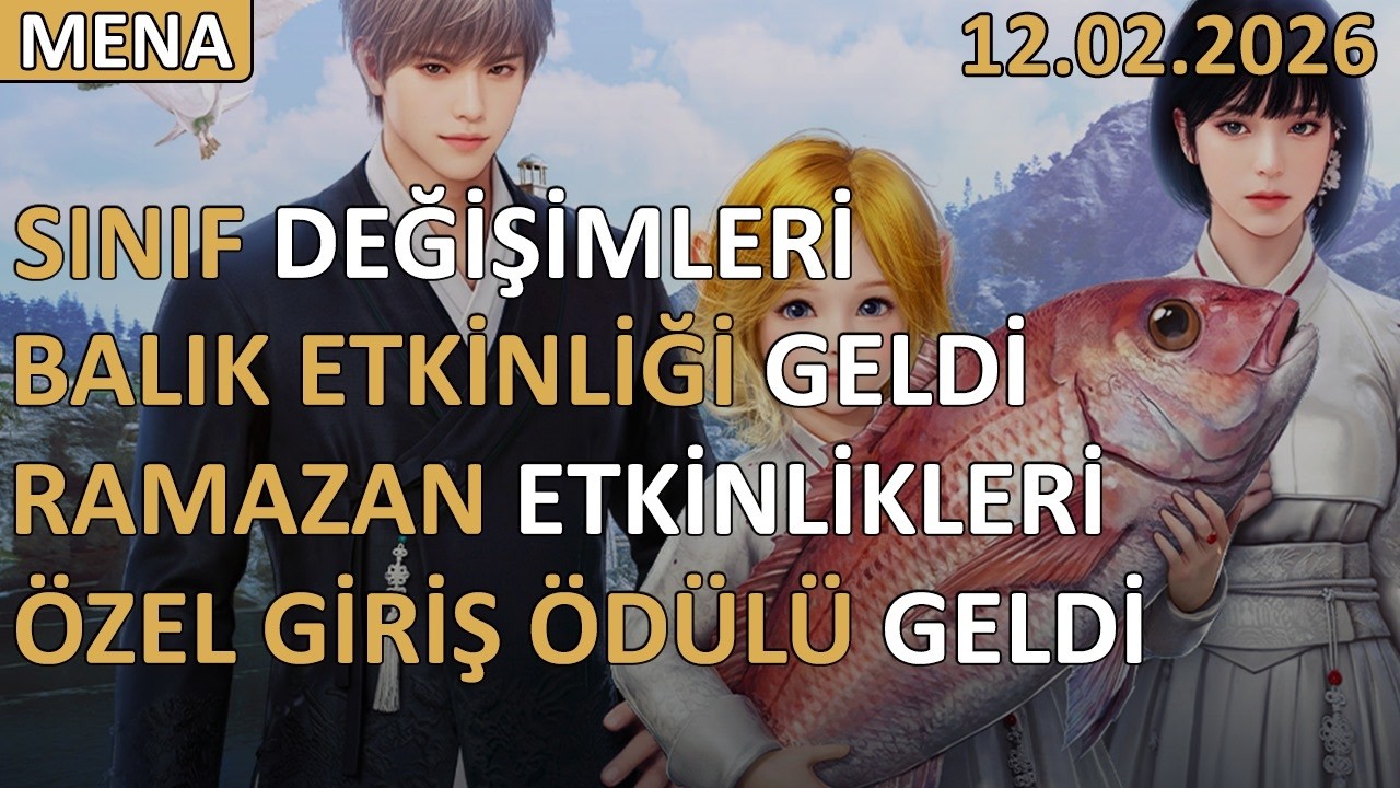 BDO 12/02/2026 MENA & TR Yama notları, etkinlikler, inci dükkanı incelemesi ve değerlendirmesi