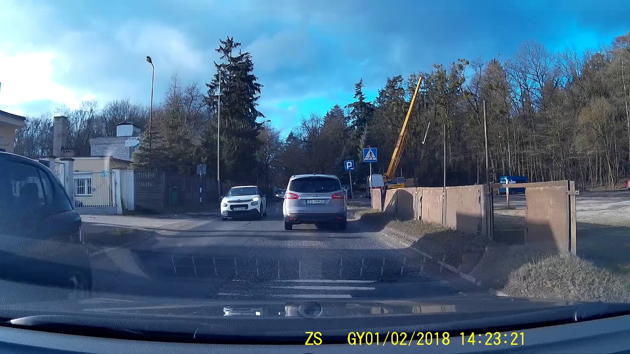01.02.2018r. - Szczecin - ul. Arkońska przed przebudową cz. 1