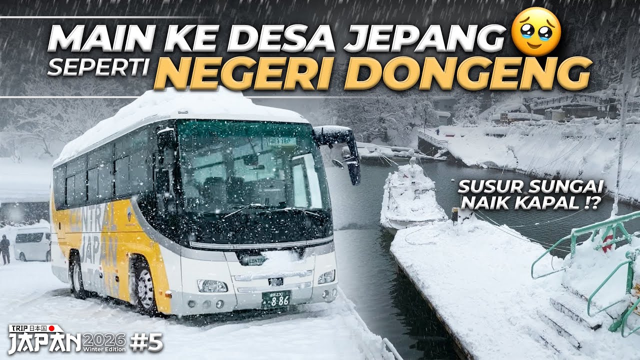 SEPERTI DI FILM ‼️🥹 MAIN KE NEGERI DONGENG PEDESAAN JEPANG❄️ #Eps5