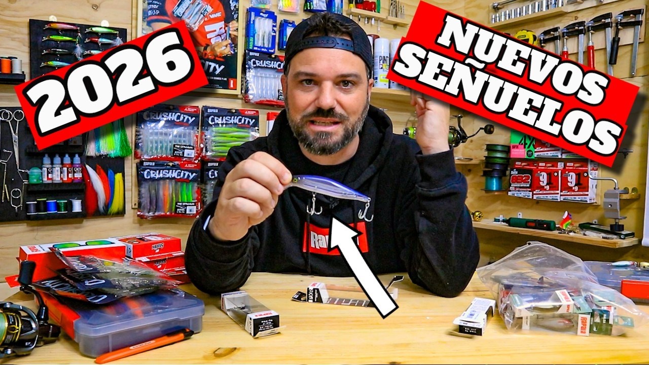 🌧️ El temporal ARRUIN&Oacute; la pesca y 🔥 UNBOXING de SE&Ntilde;UELOS RAPALA 2026