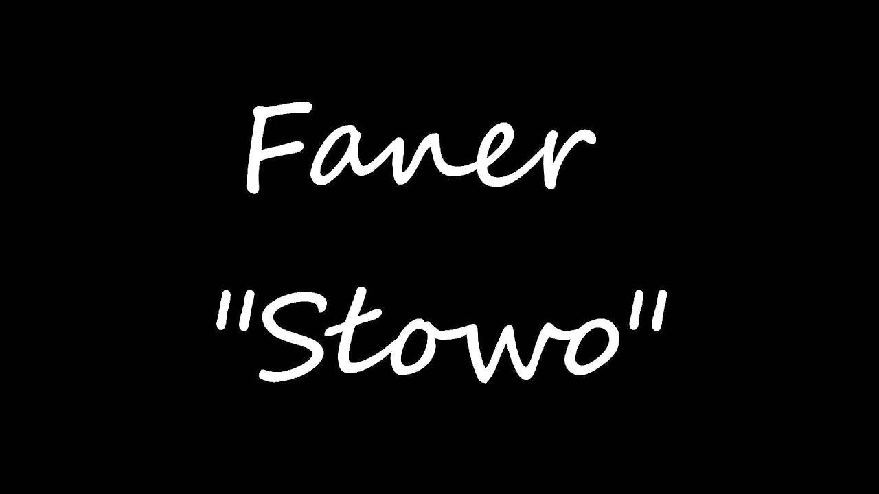 Faner - Słowo (Apollo Brown Instrumental)