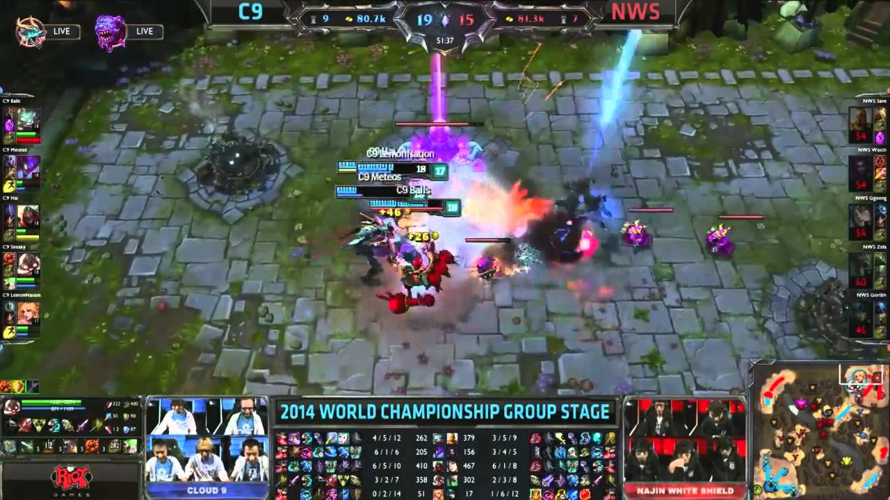 [Worlds 2014] C9 vs NWS - History was made