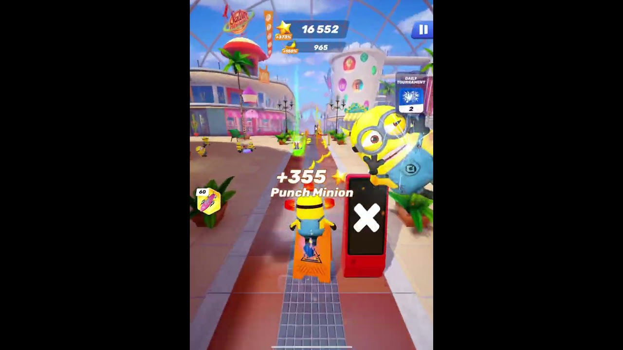 minion rush new location the mall #youtubegaming #youtubefeed #gamejolt #youtube