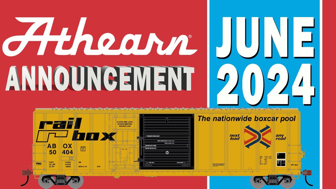 Athearn June 2024 Announcement:  Athearn HO 50ft FMC 5277 Combo Door Box Car