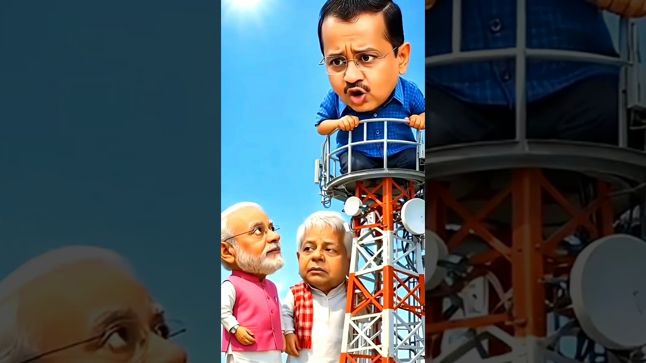Modi ji Vs Arvind Kejriwal 🤣 #desicomedy