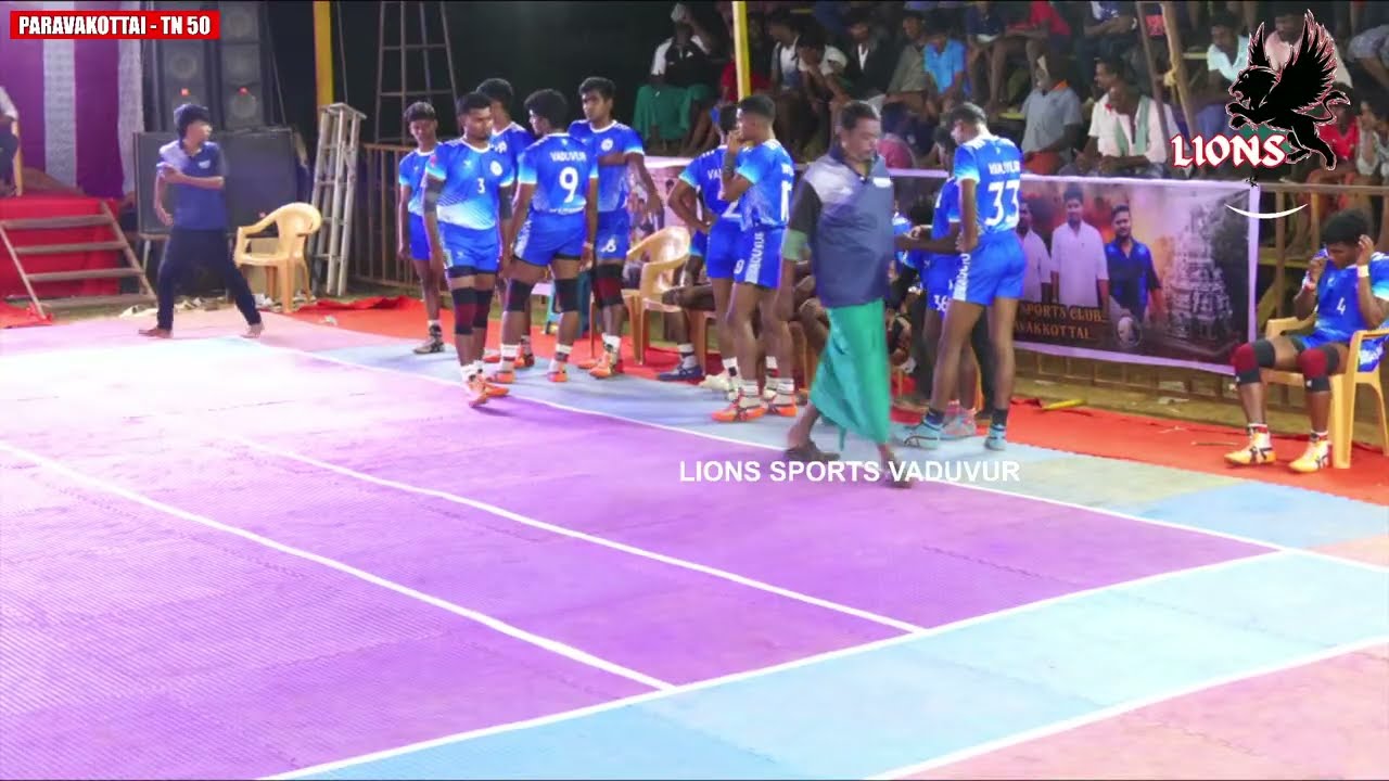 LEAGUE || PUTHUGAI VADUVUR vs THIRUMANGALAKOTTAI || MENS KABADDI MATCH @PARAVAKOTTAI - 2026