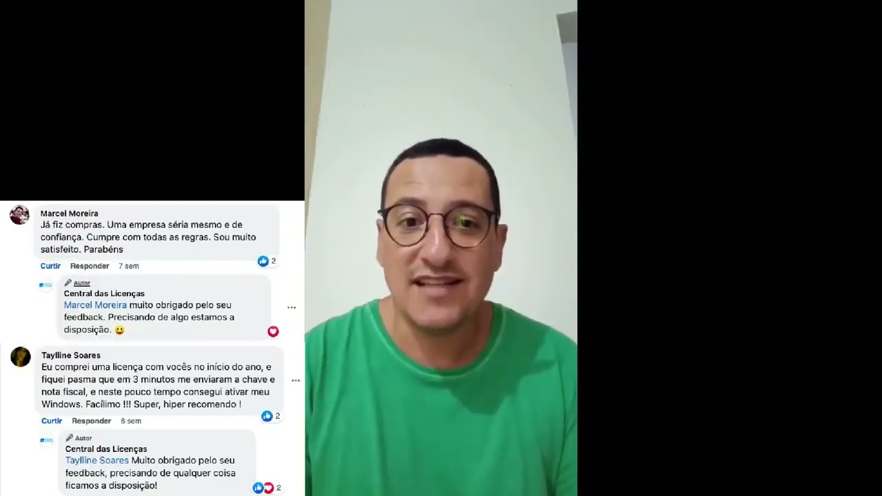 Depoimentos Central das Licen&ccedil;as