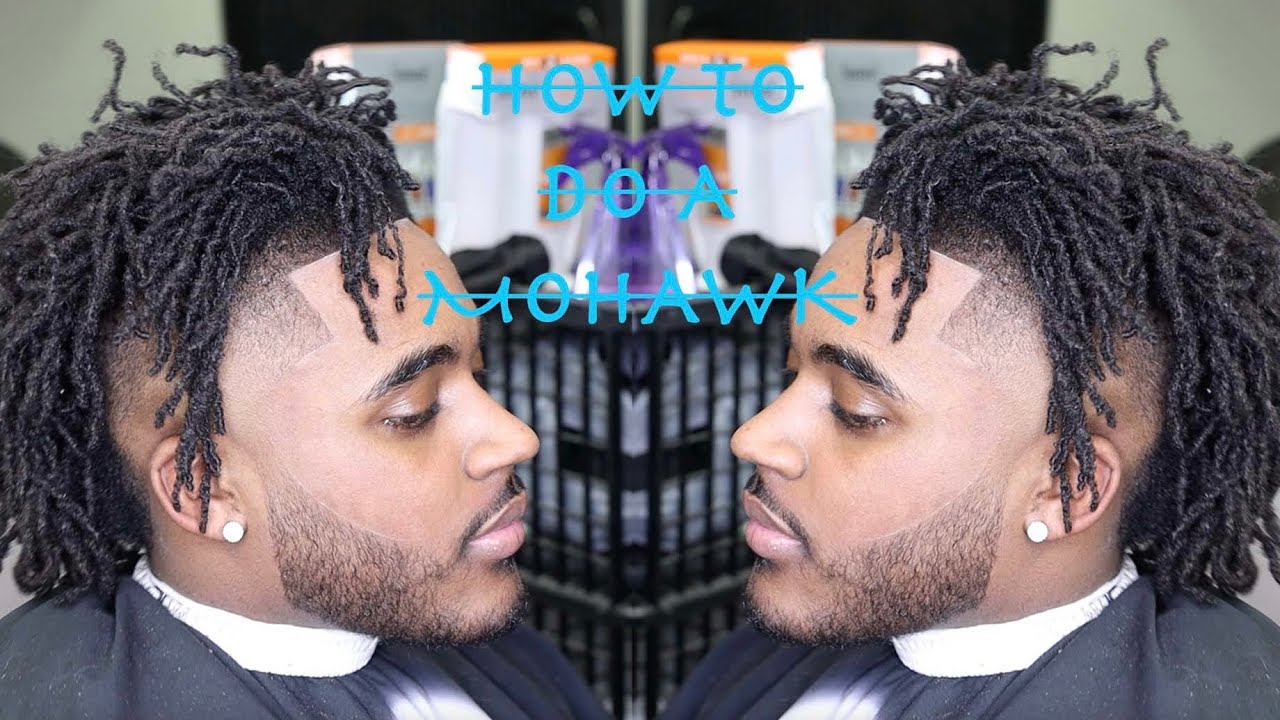 CUTTING A MOHAWK | FREEFORM LOCS😳🔥