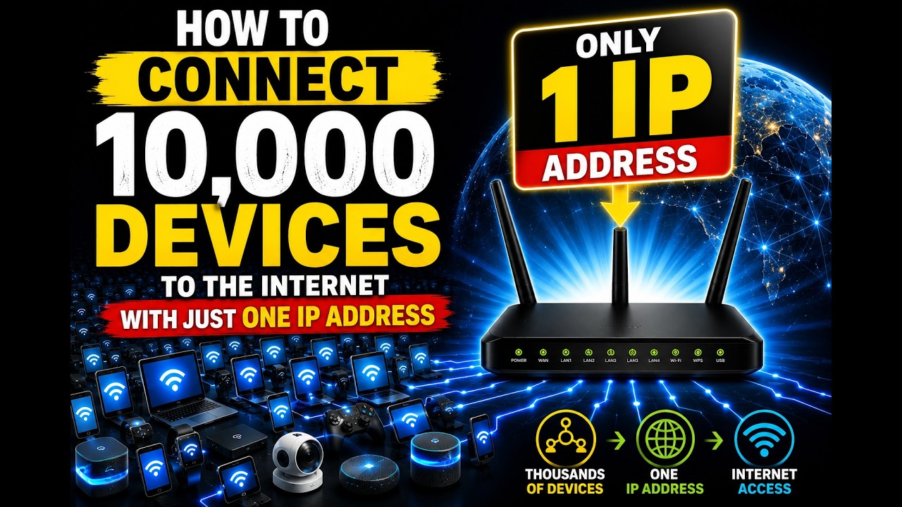 How Do You Connect 10,000 Devices to the Internet with One IP Address?