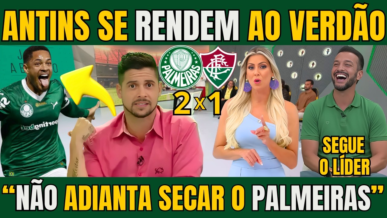 JOGO ABERTO! ANTINS SE RENDENDO AO VERDÃO! PALMEIRAS SEGUE LÍDER DO BRASILEIRÃO / NOTÍCIAS DO VERDÃO