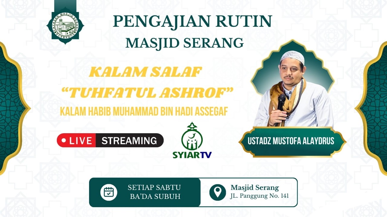 NASEHAT IBNU KHOFIF PART 2 (USTADZ MUSTOFA ALAYDRUS)