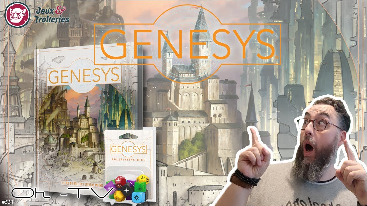 GENESYS le JdR des univers infinis de @EdgeEntertainmentFr
