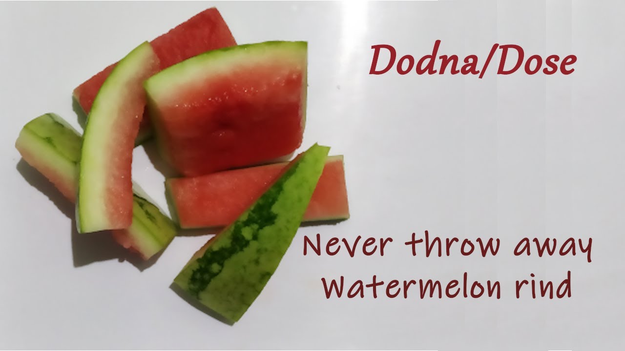 Watermelon dosa / dodna | Watermelon rind recipe