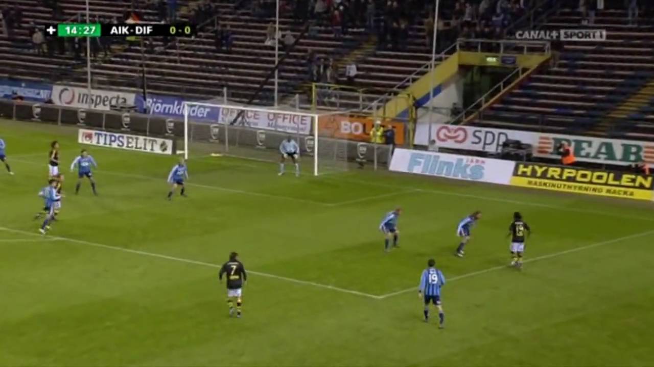 Jan Tauer i höstderbyt mot AIK