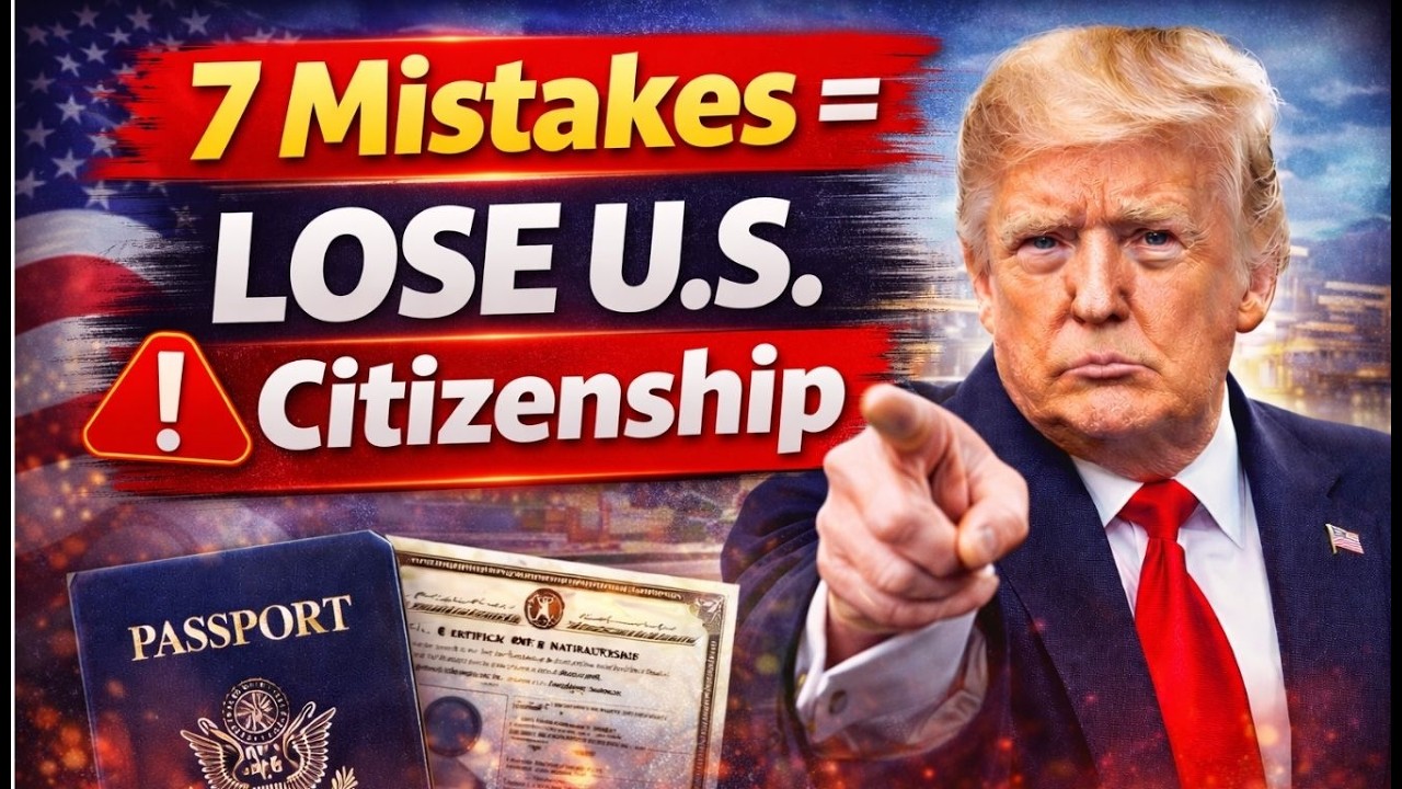 Warning:  7 Mistakes That Could Cost You Your U S  Citizenship