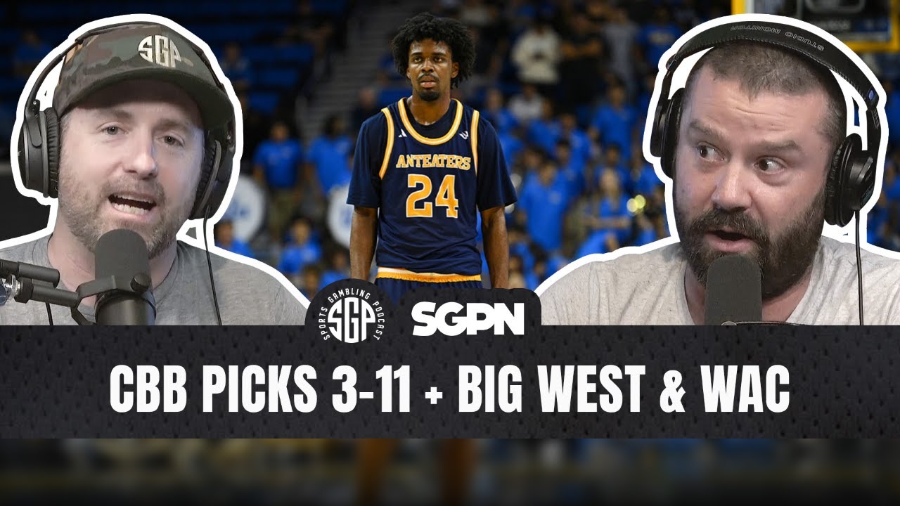 College Basketball Picks: Wed, Mar 11th + Big West & WAC Tournament Bets