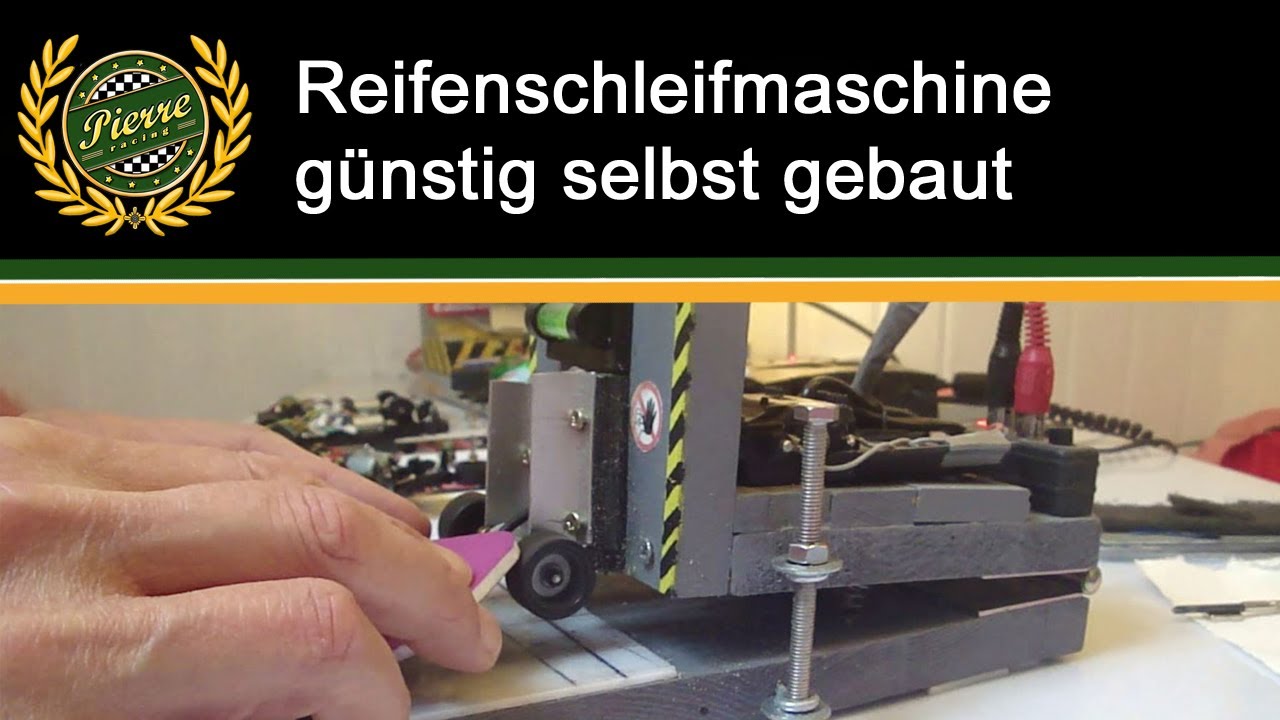 DIY - Reifenschleifmaschine günstig selbst gebaut