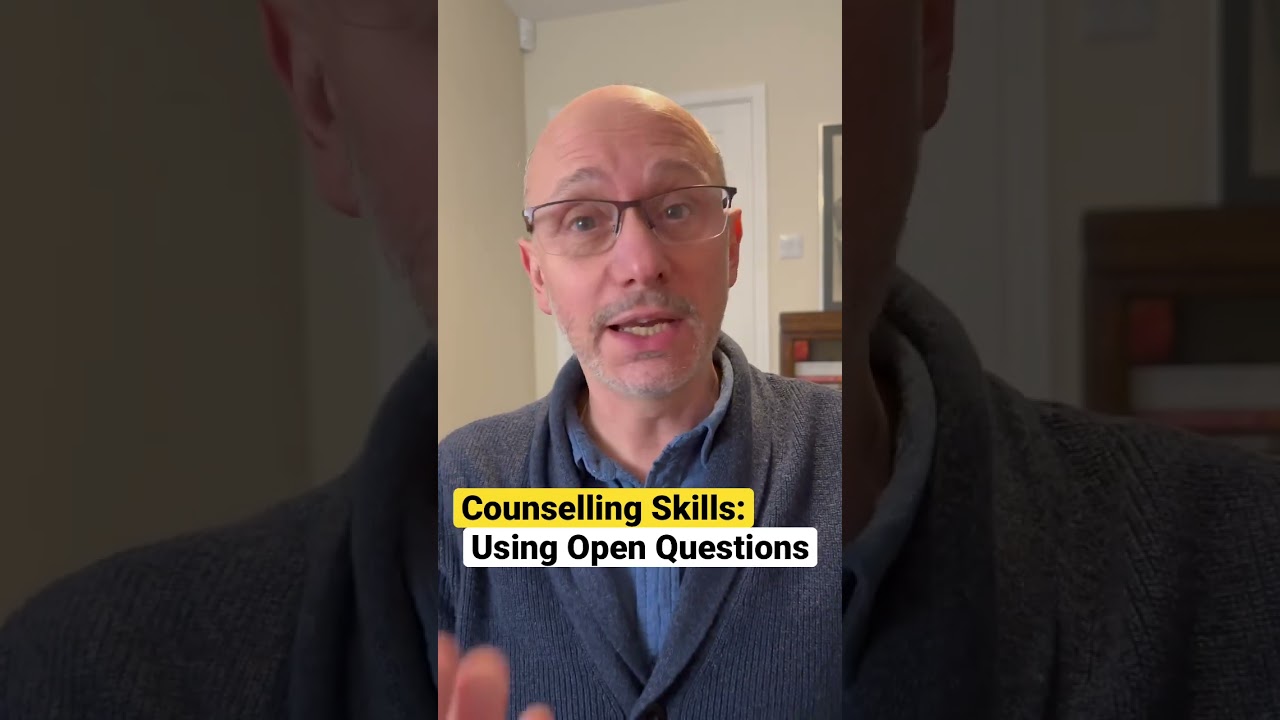 Open questions are a critical part of a counsellors tool box #therapy #counsellingtips