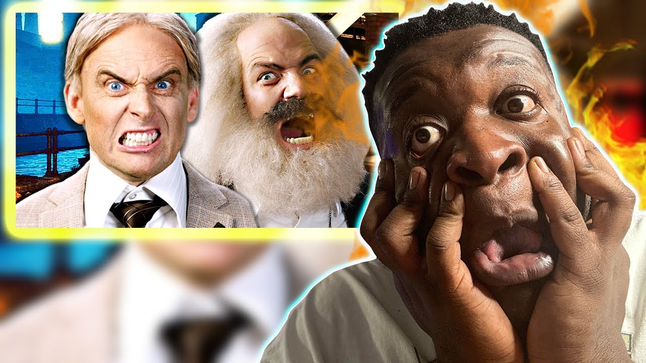 KARL MARKS CATCHIN BODIES!?!?!? | Henry Ford vs Karl Marx. Epic Rap Battles Of History (REACTION
