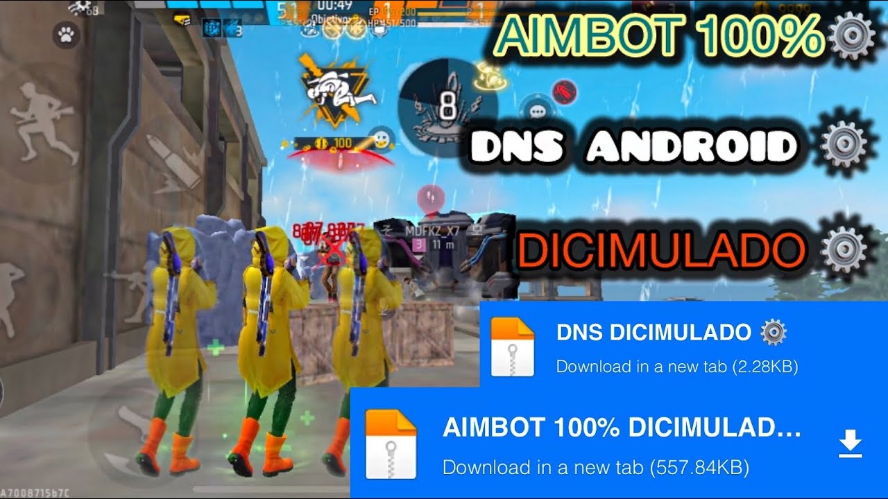 AIMBOT 100% DICIMULADO PARA ANDROID ⚙️