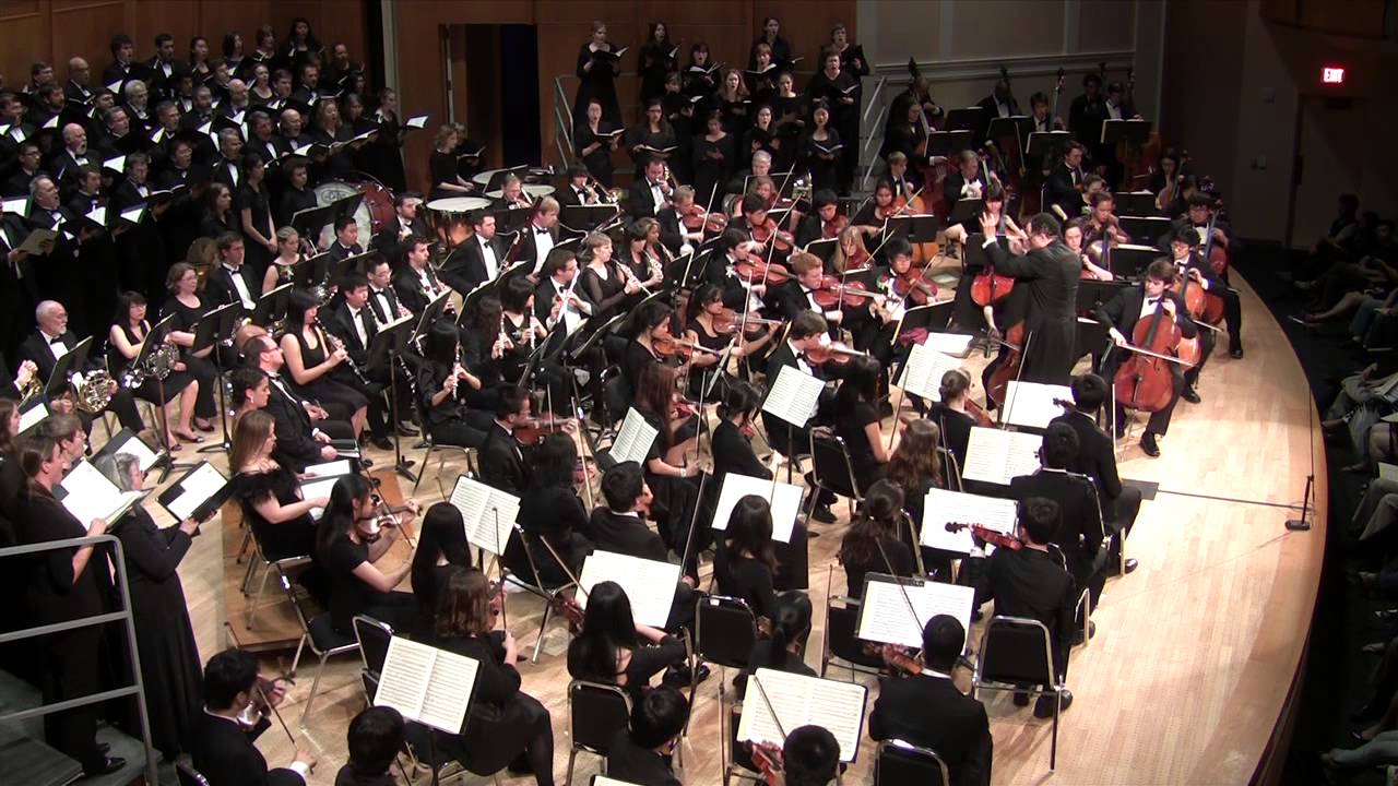 Beethoven's Ninth in Baldwin Auditorium at Duke
