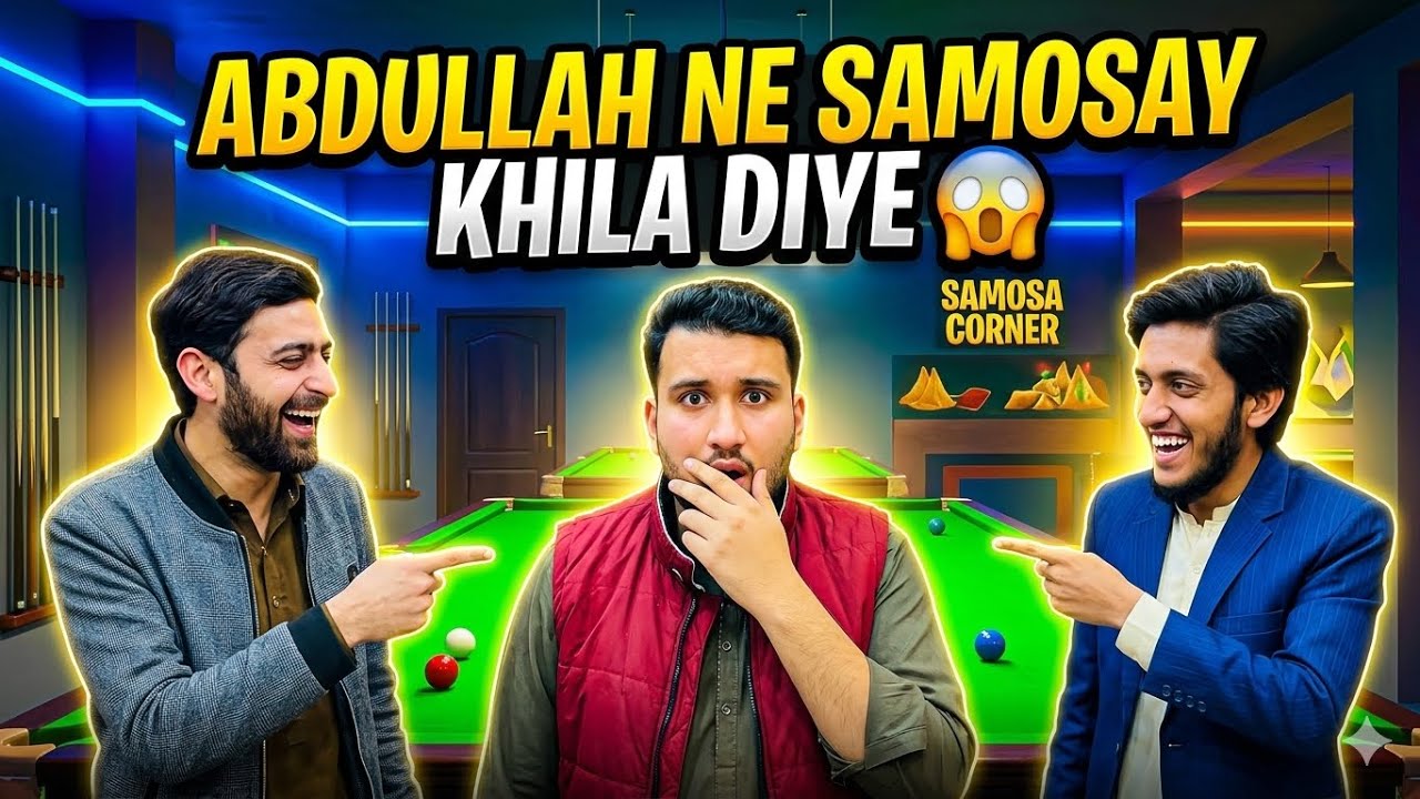 Jumma Mubarak | Snooker Challenge, Abdullah ne Samosay Khila Diye & Full Day Fun