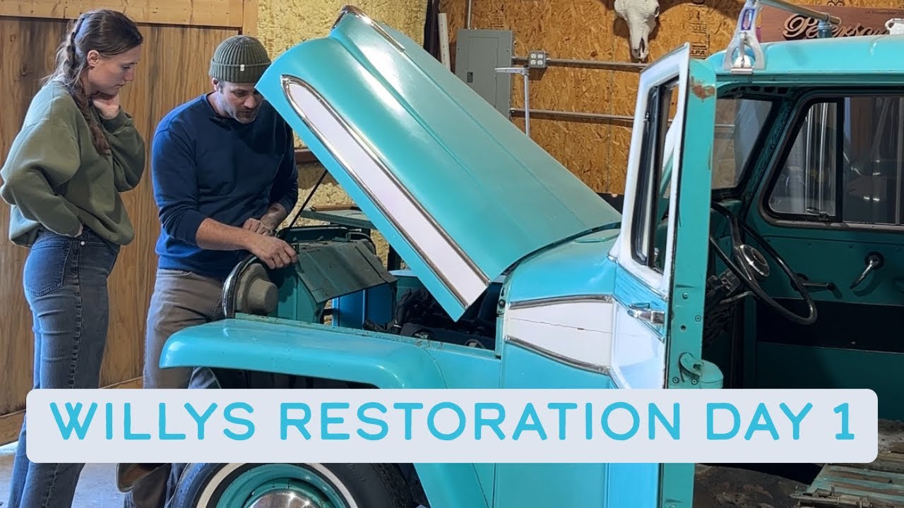 Restoring our 1961 Willy’s Wagon into a Cross Country Adventure Rig- Day 1 