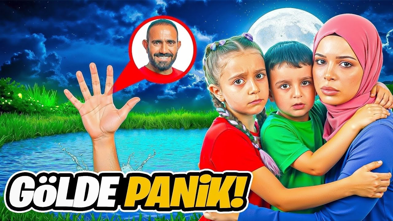 POYRAZ ELİF G&Ouml;LDE BABASINI KAYBETTİ!!!BABAM ATV İLE KAYBOLDU!!!