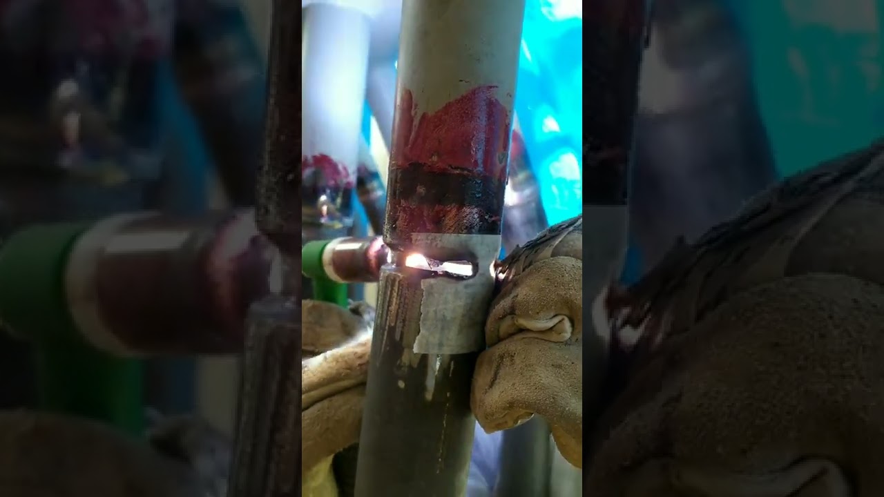NATAL GTAW soldando serpentina de INOX e de AÇO CARBONO