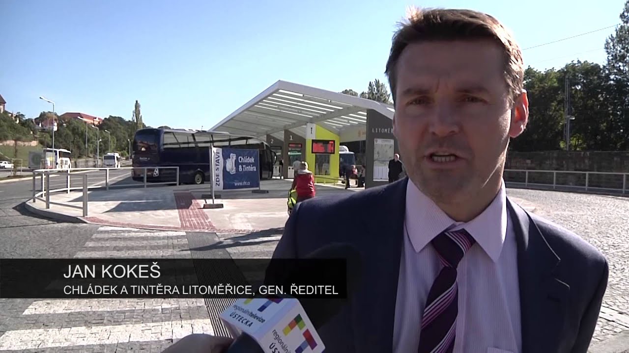 LITOMĚŘICE: Nové autobusové nádraží slavnostně otevřeno