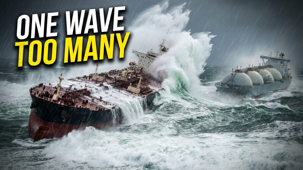Gas & Oil Tankers vs Extreme North Sea Storms