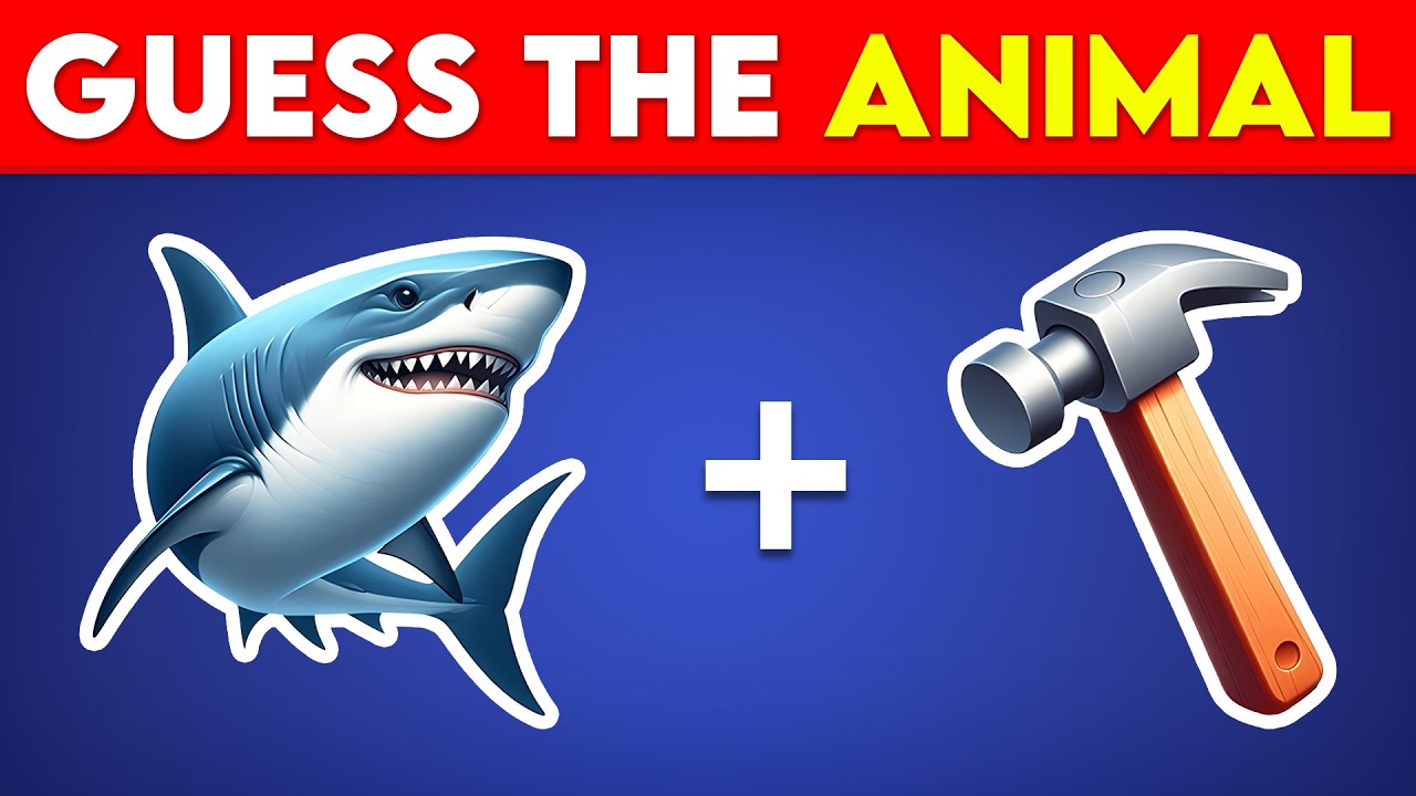 Guess The Animal By Emoji 🐵🐯🐶 Emoji Quiz | Hummi Quiz