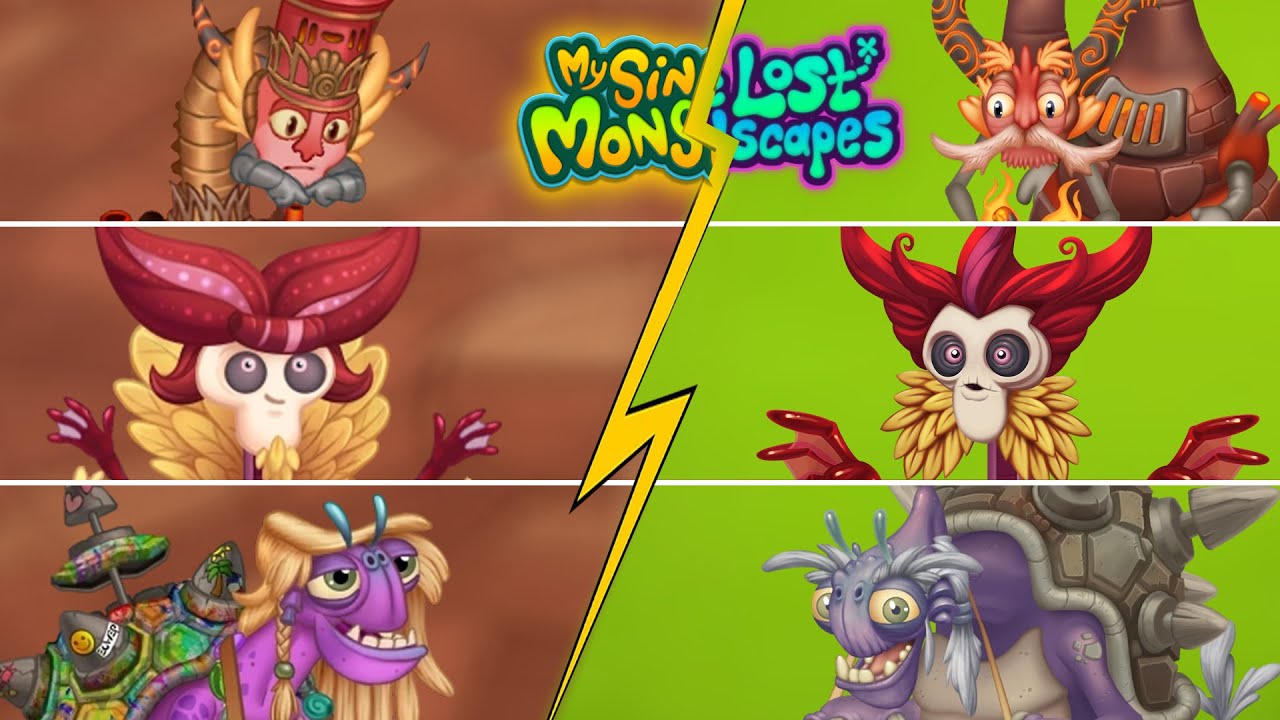 All Adult and Elder Celestials Comparison | My Singing Monster and The Lost Landscapes