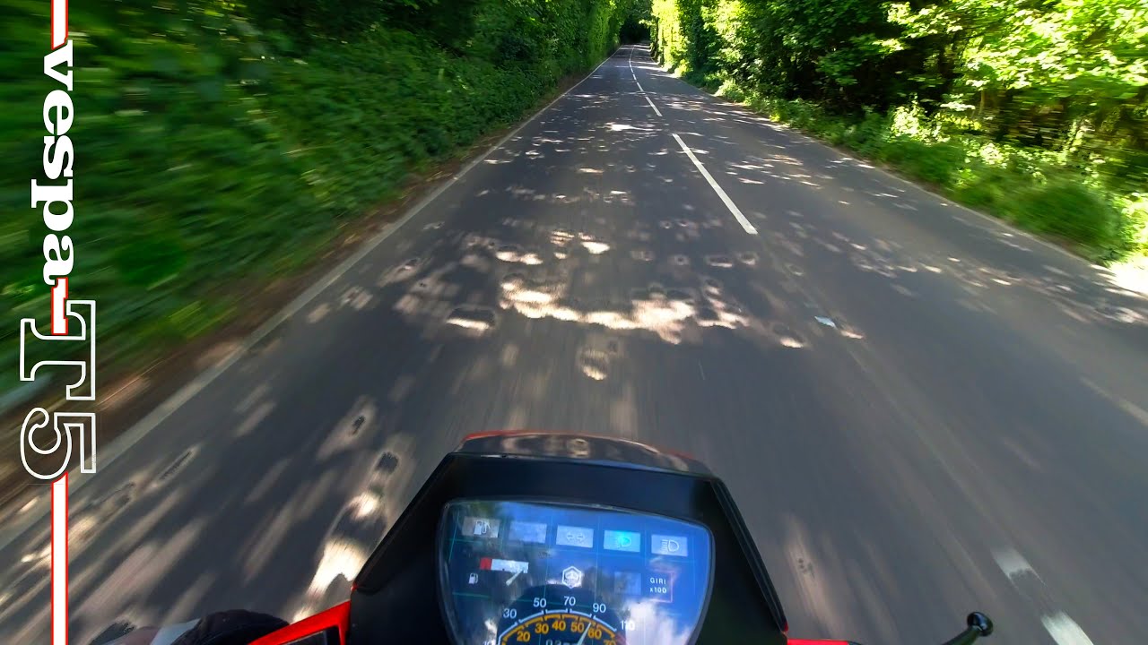 1987 Vespa T5 Mk1  A Little Cornish Journey!   4K