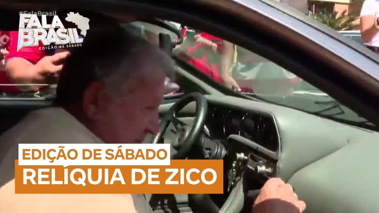 Zico reencontra Miura de 1978 restaurado e se emociona com relíquia da juventude