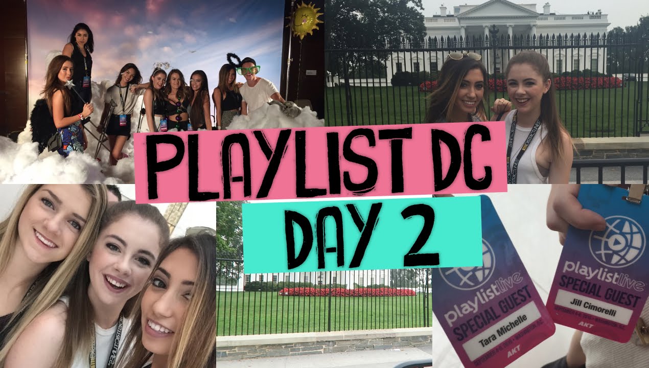 PLAYLIST DC DAY 2: Jara takes the White House & First Playlist Party!