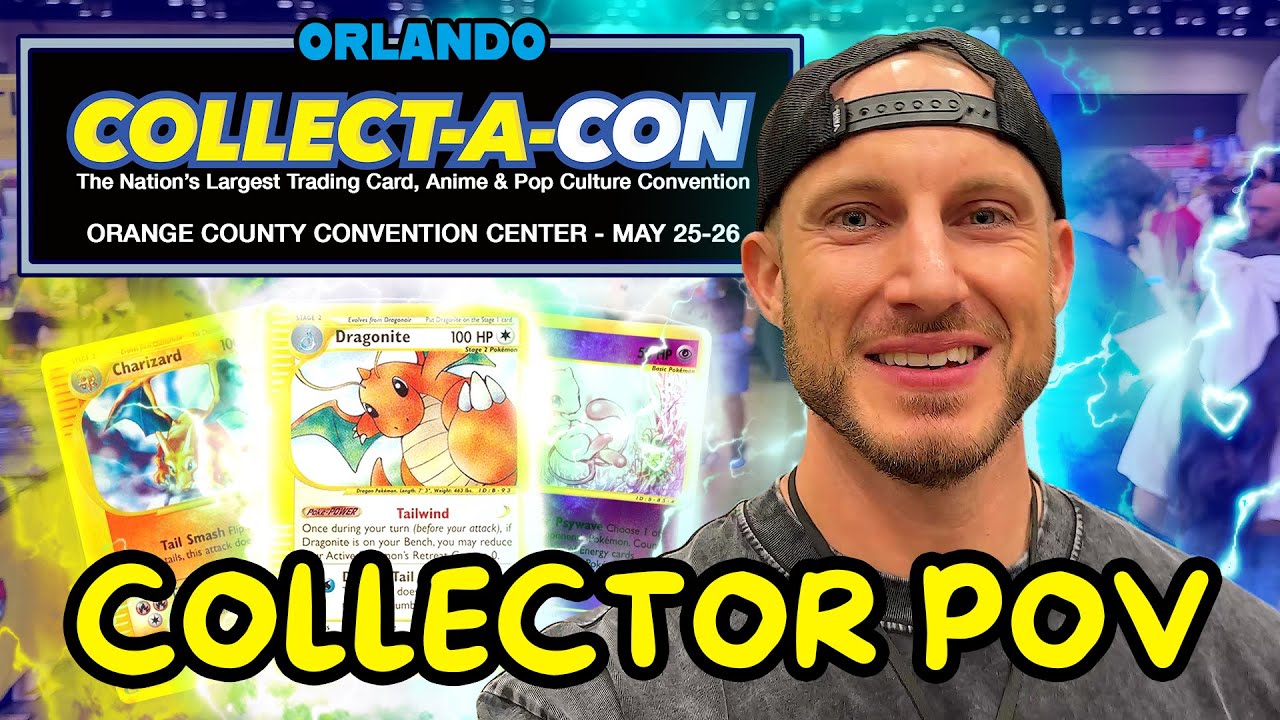 Buying Rare Vintage Pokemon Cards at Orlando Collect-A-Con!