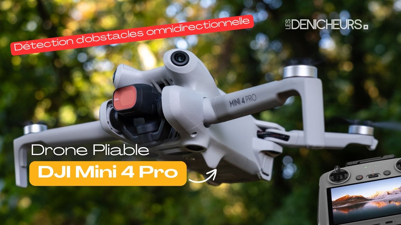 DJI Mini 4 Pro: Le Drone Pliable Révolutionnaire à Découvrir!