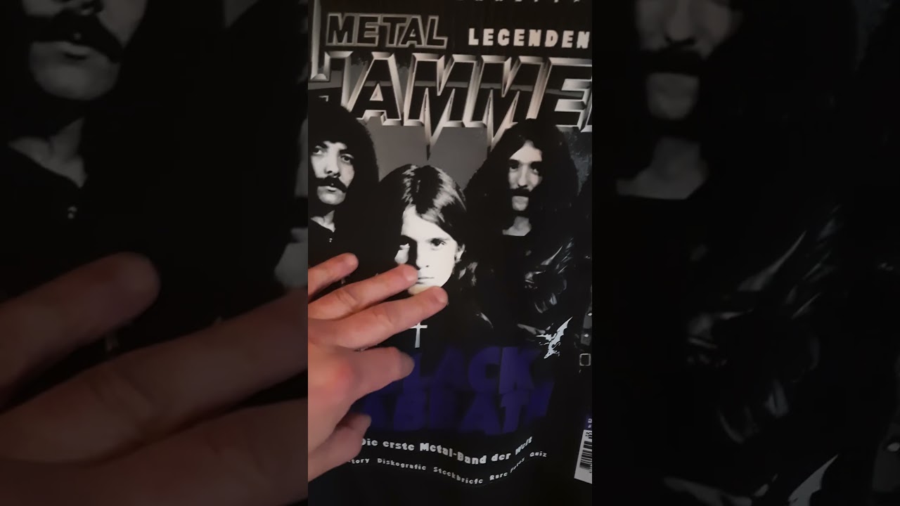футболка Black Sabbath с обложки Metall Hammer