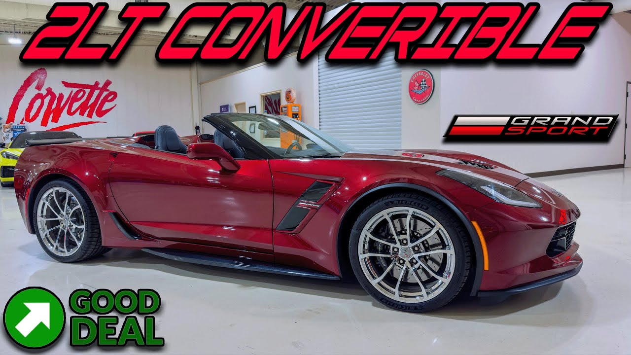 2017 Long Beach Red C7 Grand Sport at Corvette World!