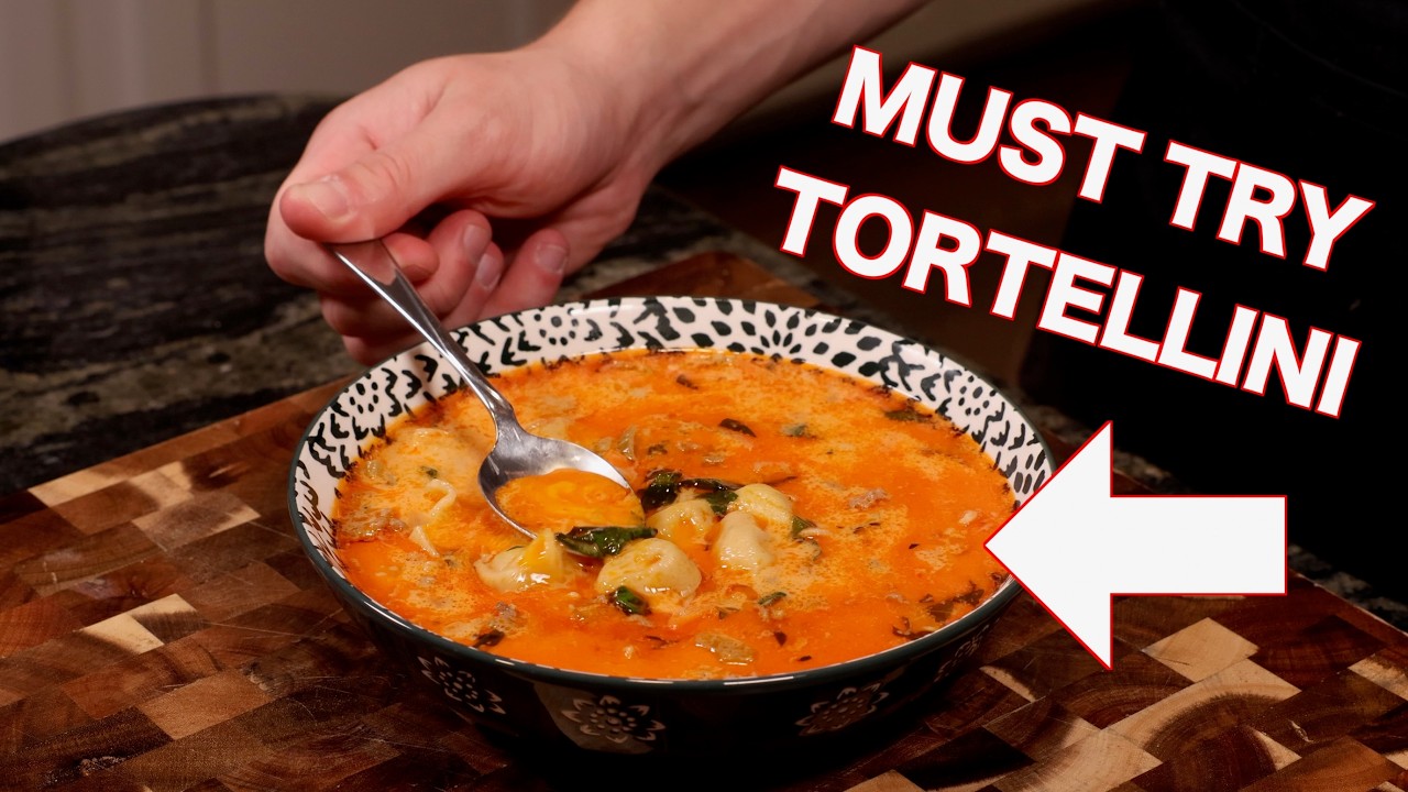 The BEST Tortellini Soup at Home!