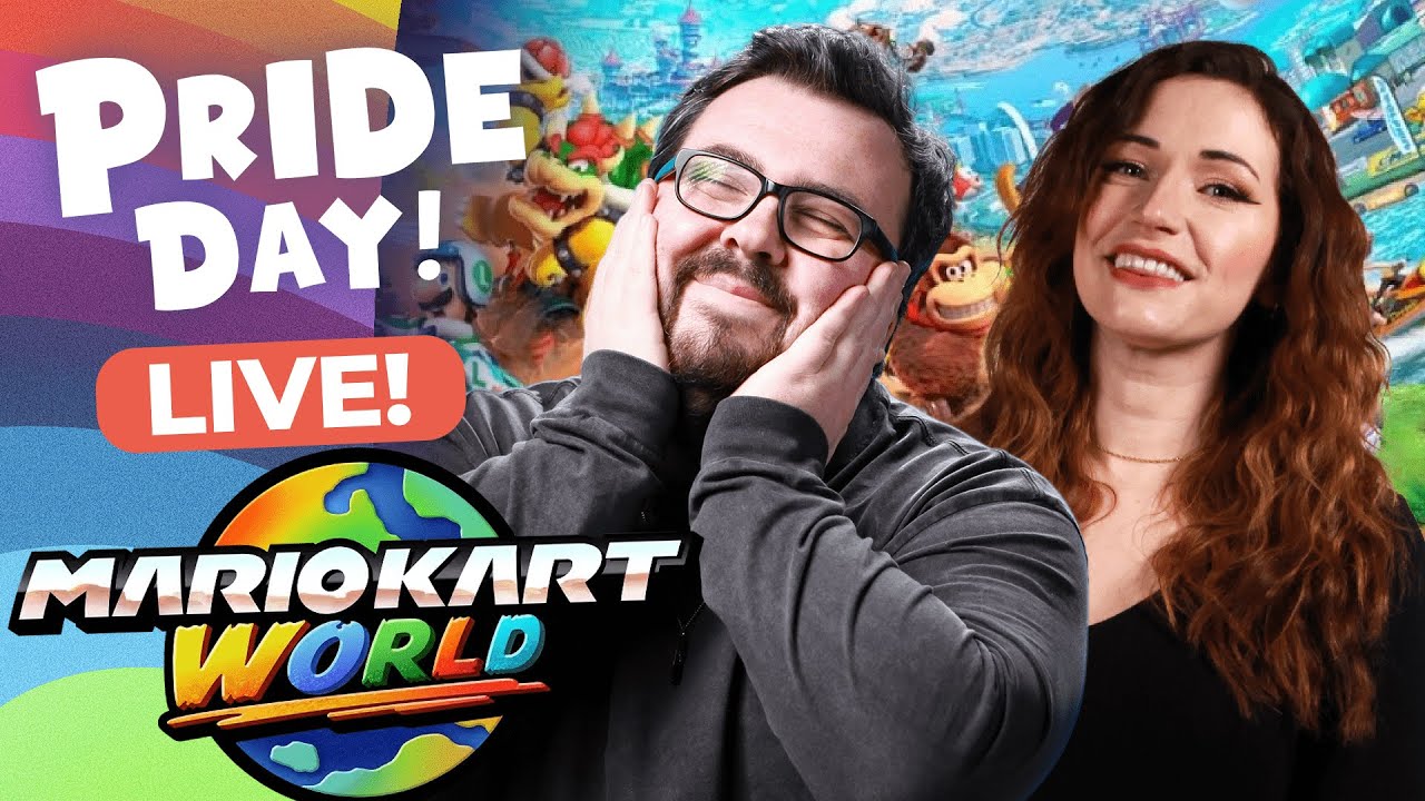 Mario Kart World Knockout Tour w/ Ravs, Lydia & Friends [Part 2/2] | PRIDE DAY '25