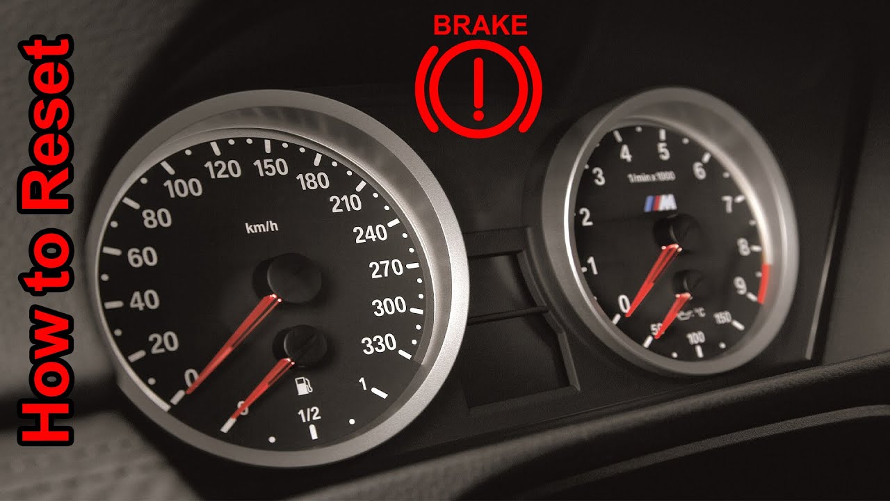 How to Reset Brake Pad Light on BMW E90 E91 E92 E93