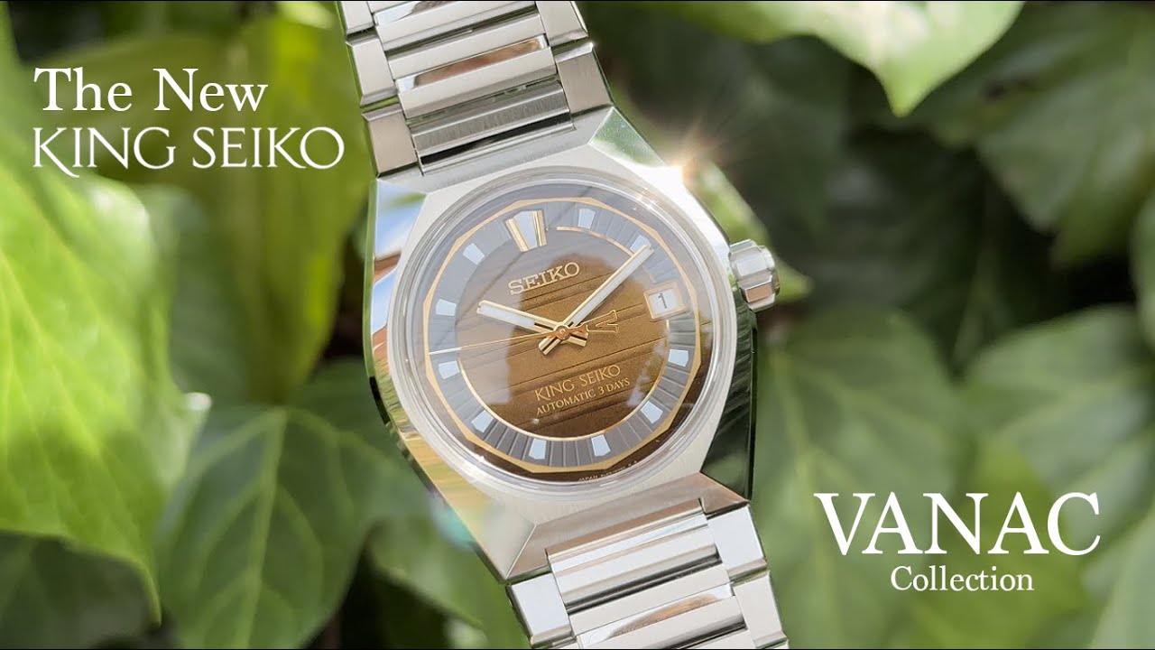 The NEW King Seiko 'VANAC' Collection